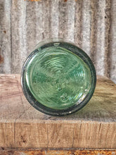 Load image into Gallery viewer, Antique L’Idéale French Canning Jar – Hand-Blown Green Glass