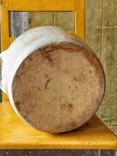 Load image into Gallery viewer, Large 19th-Century French Confit Pot – Normandy Terracotta with Greige Glaze