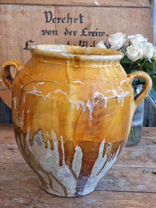 Giant Antique French Confit pot