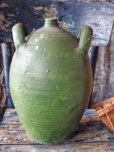 Load image into Gallery viewer, Antique French Walnut Oil Jar