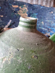 Antique French Walnut Oil Jar