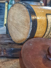 Load image into Gallery viewer, Antique German Wooden Apothecary Jar c. 1900