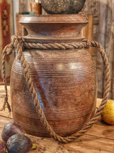 Load image into Gallery viewer, Antique Himachal Milk Pot Rustic Indian Home Decor