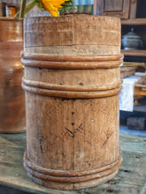 Load image into Gallery viewer, Antique Swedish Coopered Pitcher - 19th Century Rustic Wood Jug