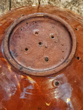 Load image into Gallery viewer, Antique French Terracotta Berry Bowl - 19th Century Colander