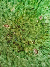 Load image into Gallery viewer, Rare Antique Moroccan Tamegroute Couscous Bowl With Green Drippy Glaze