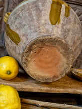 Load image into Gallery viewer, Antique 19th-Century French Confit Pot – Pale Mustard Glaze