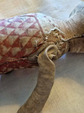 Load image into Gallery viewer, Antique Late Victorian Printed Cloth Girl Doll - Straw Filled Cloth Doll c.1890–1910