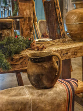 Load image into Gallery viewer, Authentic 19th Century Hungarian Terracotta Storage Pot Rustic Folk Pottery