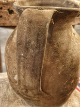 Load image into Gallery viewer, Authentic 19th Century Hungarian Terracotta Storage Pot Rustic Folk Pottery