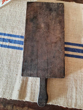 Load image into Gallery viewer, Antique French Farmhouse Walnut Bread Board