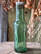 Load image into Gallery viewer, Rare Antique French L&#39;Idéale Canning Jar c. 1880 - Tall Green Glass Cylinder Style