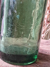 Load image into Gallery viewer, Rare Antique French L&#39;Idéale Canning Jar c. 1880 - Tall Green Glass Cylinder Style