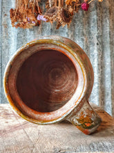 Load image into Gallery viewer, Antique Hungarian  Farmhouse Terracotta Jug - Rustic Pitcher