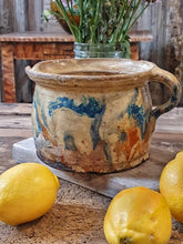 Load image into Gallery viewer, Antique French Jaspe Milk Jug 19 Century Farmhouse