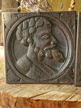 Load image into Gallery viewer, Pair of Antique Carved Oak Portrait Plaques (c. 1880–1900) | German Renaissance Revival