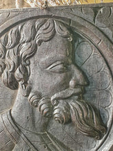 Load image into Gallery viewer, Pair of Antique Carved Oak Portrait Plaques (c. 1880–1900) | German Renaissance Revival