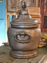 Load image into Gallery viewer, Rustic Antique French 19th Century Pewter Tureen With A Delightful Dolphin Finial.
