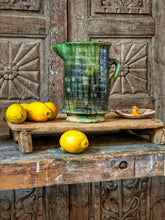 Load image into Gallery viewer, Authentic Tamegroute Green Glazed Pottery Jug