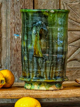 Load image into Gallery viewer, Authentic Tamegroute Green Glazed Pottery Jug