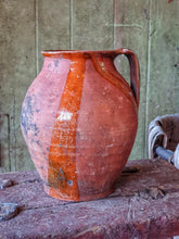 Load image into Gallery viewer, 19th-Century French Terracotta Jug with Dribble Glaze