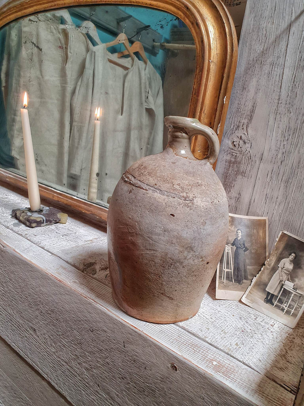 French 19th Century Provencal Walnut Oil Jar