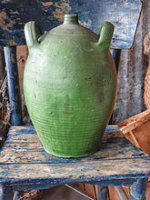 Load image into Gallery viewer, Antique French Walnut Oil Jar