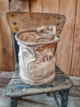 Load image into Gallery viewer, French Rustic Linen Bucket