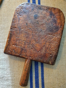 Antique French Elm Cutting - Chopping Board Rustic Farmhouse charcuterie board. Dusty Gems Interiors nantwich