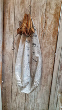 Load image into Gallery viewer, Antique French Linen Sack -  French Military WWI Kit Bag