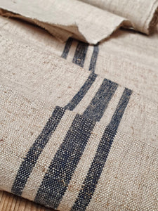 Hungarian Vintage Hand-Woven Linen country rustic Fabric perfect for home decor kitchen ideas 