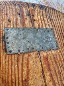 Antique French Chopping Board Farmhouse Charcuterie Pizza Board cheese board with fresh lemons and old french linen french country farmhouse country kitchen dusty gems interiors nantwich